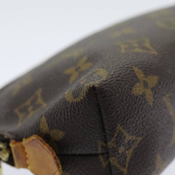 LOUIS VUITTON Monogram Pochette Cosmetic PM Cosmetic Pouch M47515 LV Auth hk1482 - Picture 14 of 16